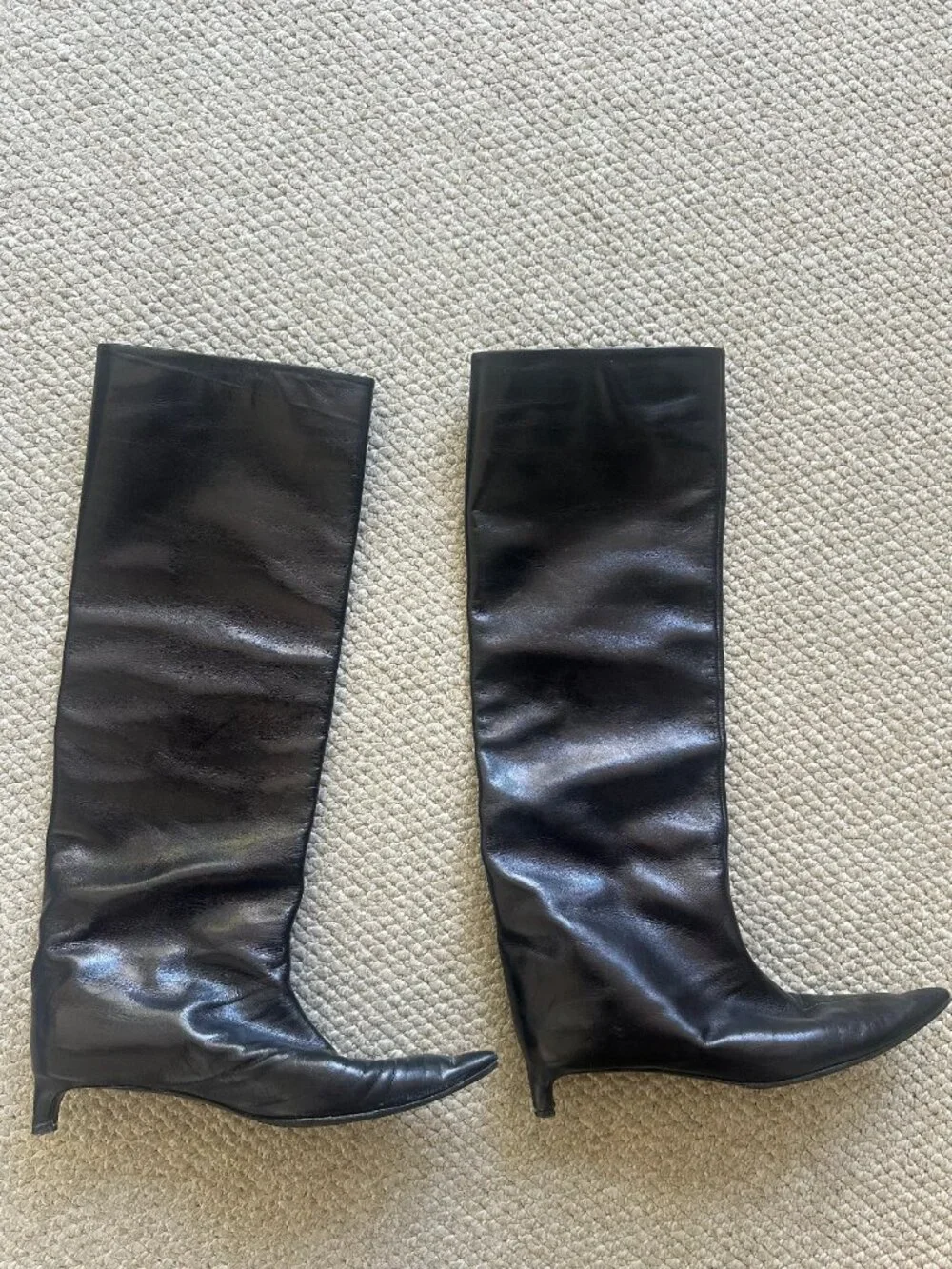 Jil Sanders pointed toe kitten heels - Picture 2 of 2